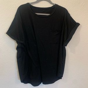 Shein black t-shirt